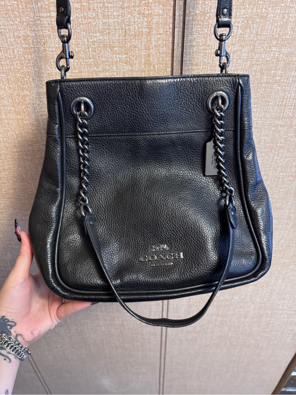 Coach Cammie Chain Bucket Bag